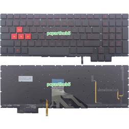 HP omen 15-ce 15-ce010ca 15-ce019dx 15-ce030ca 15-ce051nr keyboard backlit