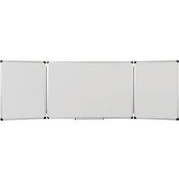 Bi-Office Faltbares Whiteboard Stahl Magnetisch