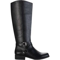 Style & Co Marliee Wide-Calf Riding Boots W - Black
