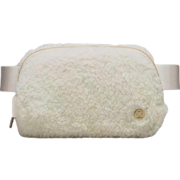 Lululemon Everywhere Fleece Belt Bag 1L - White Opal/Gold