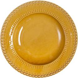 Potteryjo Daisy Soup Plate 13.78"