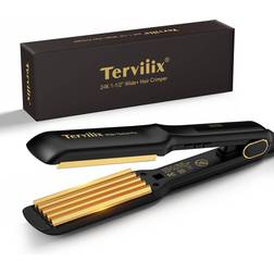 Terviiix 24K Titanium Wide Hair Crimper