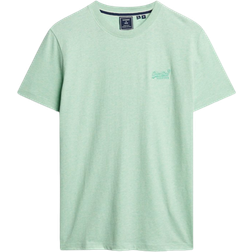 Superdry Men's Essential with Logo T-shirt - Spearmint Marl