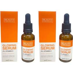 Beauty Formulas Glowing 2% Vitamin C brightening face serum 30ml