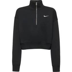 Nike Sportswear Womens Phoenix Fleece Zip Black