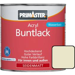 Primaster Acryl Buntlack RAL 1013 white 0.75L