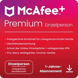 McAfee Plus Premium Individual Download & Produktschlüssel