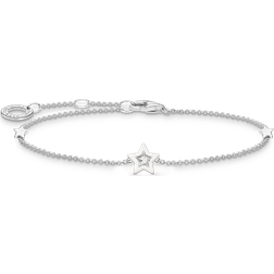 Thomas Sabo Star Charm Chain Bracelet, Silver