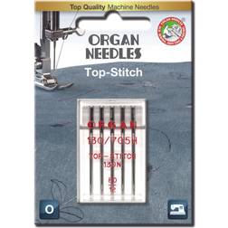 Organ Needles 23G20 Nål Organ Top Stitch 80 5 pk 3E16