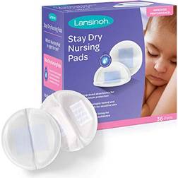 Lansinoh Lansinoh Stay Dry Disposable Nursing Pads for Breastfeeding, count White
