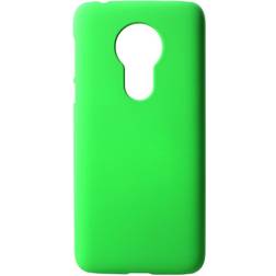MAULUND Motorola Moto G7 Power Gummibelagt Plastik Deksel Grønn
