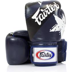 Fairtex Fairtex Muay Thai Style Training Sparring Gloves, oz, Blue/Black