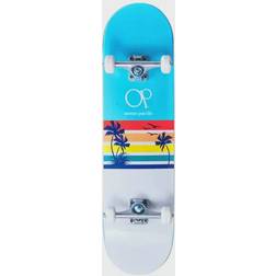 Ocean Pacific Sunset Skateboard Komplettboard Weiß/Blau 8.25"