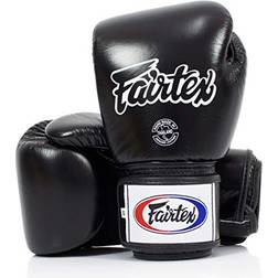 Fairtex Fairtex Muay Thai Boxing Gloves. BGV1-BR Breathable Gloves. Color: Solid Black. oz. Training, Sparring Gloves for Boxing, Kick Boxing, MMA