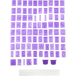 Decora Letters and Numbers Stamp Set Icing Bag Set