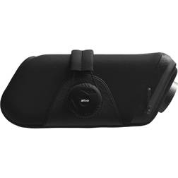 KOM Cycling Saddle Bag Bike Saddle Bag to Carry Multi-Tool, Tube, Tire Levers, Securely Under Bike Seat featuring for Garmin Varia Mount, ATOP Lacing Dial, and Inner Pocket for Apple AirTag