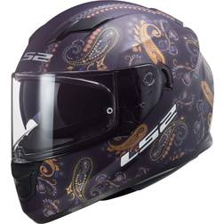 LS2 Helmets Stream Paisley Full Face Helmet Matte Navy/Multi Medium