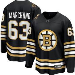 Fanatics NHL Boston Bruins Centennial Brad Marchand #63 Breakaway Home Replica Jersey, Men's, Medium, Black Holiday Gift