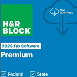 H&R Block 2023 Premium Tax Software MAC Download