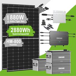 Offgridtec SolarFlow 1,92kWh 880W HM-800 Balkonkraftwerk mit Speicher