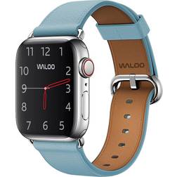 Waloo Classic Leather Band for Apple Watch 42/44/45mm