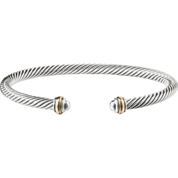 David Yurman Cable Classic Bracelet - Silver/Gold