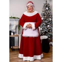 Fun Mrs Claus Costume Dress for Women