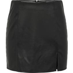 Only Leni Mini Skirt - Black