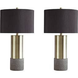 Ashley Furniture Jacek Gold Table Lamp 27.2" 2