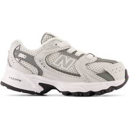 New Balance Infants' 530 Bungee - Gray Matter with Silver Metallic