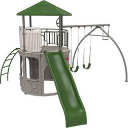 Lifetime Adventure Tower Playset Swing Set