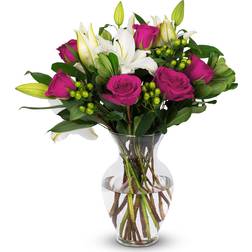 Birthday Flowers, Flowers for Weddings Pink Elegance Cut Flowers, Small Bouquet 1