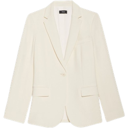 Theory Essential Admiral Crepe Blazer - Rice