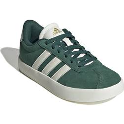 adidas Kids' Vl Court 3.0 Sneaker Little/Big Kid Shoes Green/White