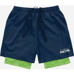 Foco Seattle Seahawks Team Color Camo Liner Shorts