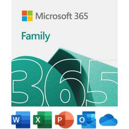 Microsoft 365 Family 12-Month Subscription, up to 6 people Premium Office apps 1TB OneDrive cloud storage PC/Mac