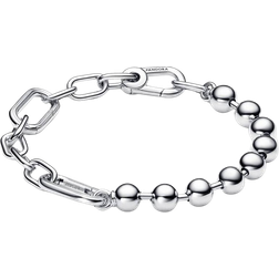 Pandora Me Metal Bead & Link Chain Bracelet - Silver