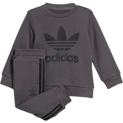 adidas Infant Adicolor Crew Sweatshirt Set - Grey Five