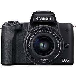 Canon EOS M50 Mark II + EF-M 15-45mm f/3.5-6.3 IS STM + 75-300mm f/4-5.6 III