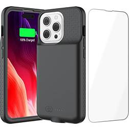 GIN FOXI Battery Case for iPhone 14/14 Pro/13/13 Pro