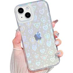 Heart Pattern Phone Case for iPhone 14