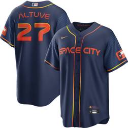 Nike Men's Jose Altuve Navy Houston Astros City Connect Replica Player Jersey