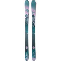 Nordica Santa Ana 88 Skis 2024 Women's - Pink/Metallic Green