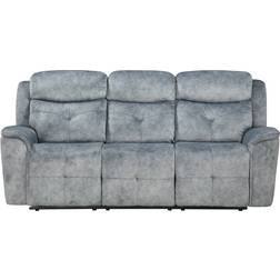 Acme Furniture Mariana Collection 55030 Silver/Gray 84" 3 Seater