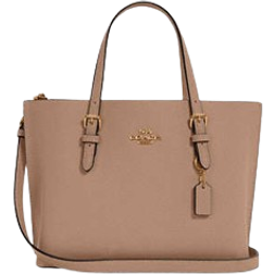 Coach Mollie Tote 25 - Gold/Taupe Oxblood