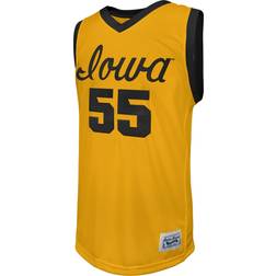 Retro Men's Iowa Hawkeyes Luka Garza #55 Gold Replica Basketball Jersey
