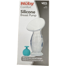 Nuby Comfort Silicone Breast Pump with Sealing Plug