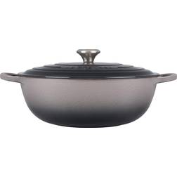 Le Creuset Oyster Signature Cast Iron with lid 1.87 gal