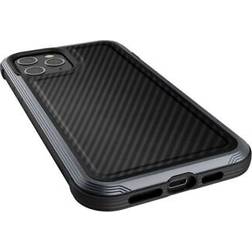 X-Doria Cgsm Puro Raptic Lux Aluminum iPhone 12 Pro Max Case (Drop Test 3m) (Black Carbon Fiber)