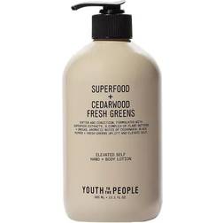 Youth To The People Superfood + Cedarwood Fresh Green Hand + Body Lotion 10.1fl oz